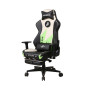 Крісло для геймерів 1stPlayer Duke Black&White&Green