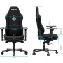 Крісло для геймерів Anda Seat Phantom 3 Size XL Fabric Gray (AD18XL-52-G-F-G01)