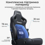 Крісло для геймерів Anda Seat Kaiser 4 V2 Size XL PVC Black Fabric (AD12YDDC-XLL-20-B-CF-03)