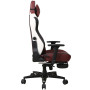 Крісло для геймерів 1stPlayer Duke Black White Red