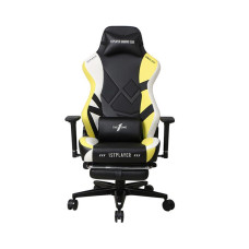 Крісло для геймерів 1stPlayer Duke Black&White&Yellow
