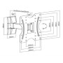 Кронштейн Satelit 19-42PIVOT200 (VESA200х200)