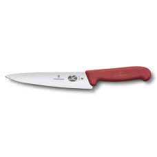 Кухонный нож Victorinox Fibrox разделочный 19 см, красный (5.2001.19)