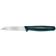 Кухонный нож Victorinox Standart 8 см, с волнистым лезвием, черный (5.0633)