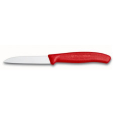 Кухонный нож Victorinox SwissClassic для чистки 8см, красный (6.7401)
