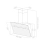 Вытяжка кухонная Elica STRIPE WH/60/A/LX