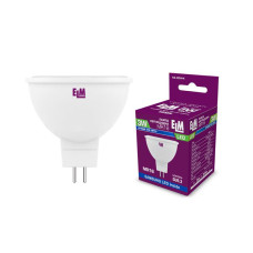 Лампа світлодіодна MR-16 ELECTRUM 3W GU5.3 4000K 18-0044