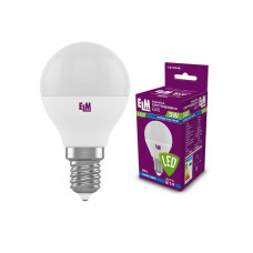 Лампа світлодіодна куля ELM 5W E14 4000K 18-0046