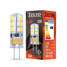 Лампа светодиодная Tecro TL-G4-2.5W-12V 4100K