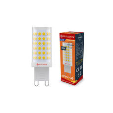 Лампа світлодіодна капсула Electrum 5W G9 3000K керамічний корпус A-LC-1897