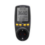 Енергометр цифровий (W/V/A/C/Hz/KWh) СolorWay для розетки (16A/3680W) (CW-VM16-02D)