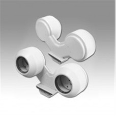 Лампотримач ELM подвійний для ламп Т8 (D26MM) G13 (Q-1602)