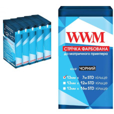 Лента к принтерам WWM 13мм*12М Refill STD Purple*5шт (л/м) (R13.12HMP5)