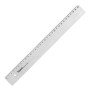 Линейка Axent plastic, 30cm, clear (7330-А)
