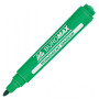 Маркер Buromax Permanent "JOBMAX", round tip, green (BM.8700-04)