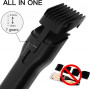Машинка для стрижки Xiaomi Enchen Boost Black Set + Пеньюар і ножниці