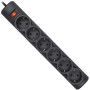 Мережевий фільтр DEFENDER DFS 151 1.8m 6 роз чорний