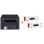 МФУ А4 ч/б Canon i-SENSYS MF3010 + картриджи 2xCRG725 (5252B034AA)