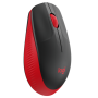 Миша LOGITECH M190 Full-size wireless mouse Червоний