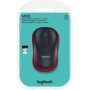 Миша LOGITECH M185 червона