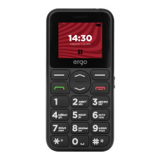 Мобільний телефон ERGO R181 Dual Sim (чорний)