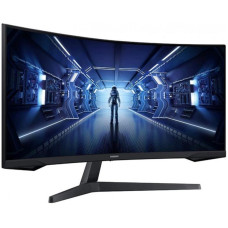 Монiтор Samsung 34" Odyssey G5 (LC34G55TWWIXUA) VA Black Curved