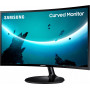 Монiтор Samsung 24" LS24C360 (LS24C360EAIXCI) Curved VA Black