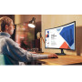 Монiтор Samsung 24" Essential S3 LS24D360 (LS24D360GAIXCI) VA Black Curved 100Hz