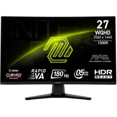 Монітор MSI 27" MAG 274CQF VA Black Curved 180Hz