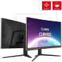 Монітор MSI 23.6" Optix G24C4 E2 VA Black Curved 180Hz