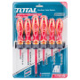 Набір TOTAL THTIS566 викруток електрика Sl, Ph, 6шт.