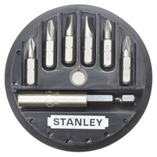 Набір Stanley Биты Sl, Ph, Pz 7шт. + магнитный держатель