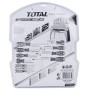 Набір TOTAL THT250618 викруток точної механіки, 18шт.