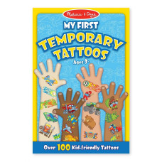 Набор для творчества Melissa&Doug Мои первые временные татуировки, 100 шт., голубые (MD2947)