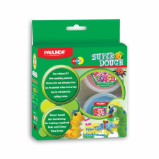 Набор для творчества Paulinda Super Dough 4*28г буклет "Шаг за шагом-Животные" (PL-081185)