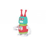 Набор для творчества Paulinda Super Dough Robot заводной механизм (шагает), красный (PL-081178-1)
