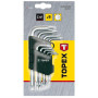 Набір інструментів Topex ключи шестигранные Torx T10-T50, набор 9 шт.*1 уп. (35D960)