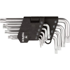 Набір інструментів Topex ключи шестигранные Torx T10-T50, набор 9 шт.*1 уп. (35D960)