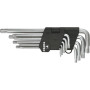 Набір інструментів Topex ключи шестигранные Torx T10-T50, набор 9 шт.*1 уп. (35D961)