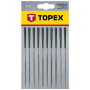 Набор надфилей Topex игольчатые по металлу, набор 10 шт. (06A020)