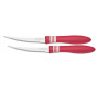 Набор ножей Tramontina COR & COR для томатов 2шт 127 мм Red (23462/275)