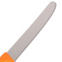 Набор ножей Victorinox SwissClassic 11см, 2шт. в блистере, волнистое лезвие,оранж (6.7836.L119B)