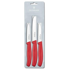 Набор ножей Victorinox SwissClassic из 3 предметов Красный (6.7111.3)