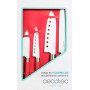 Набор ножей Cecotec 4 Santoku Ceramic-Coated Kit CCTC-01003 (8435484010030)