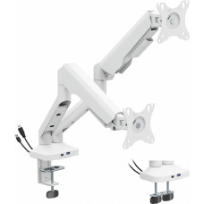 Кріплення настільне для двох моніторів OfficePro 17-35" White (MA452W)
