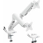 Кріплення настільне для двох моніторів OfficePro 17-35" White (MA452W)