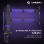 Кріплення настільне для монітора GamePro 17-40" Black/Violet (MAG100V)