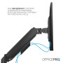 Кронштейн OfficePro MA511B 17-32" Black (VESA100х100)