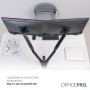 Кронштейн OfficePro MA722B 17-32" Black (VESA100х100)