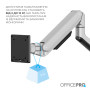 Кронштейн OfficePro MA601G 17-40" Gray (VESA100х100)